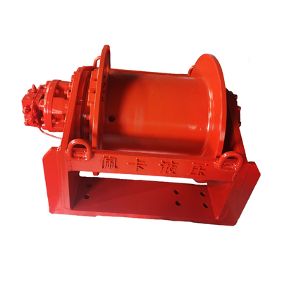 650KN Capacité de levage de tambour de câble de treuil hydraulique en acier pour applications lourdes