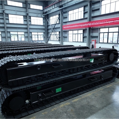 Chassis de train pour grue mobile et concasseur Améliorez votre équipement aujourd'hui