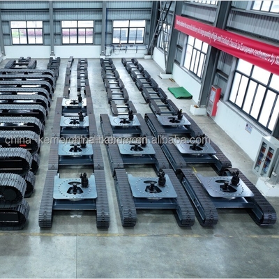 Chassis de train pour grue mobile et concasseur Améliorez votre équipement aujourd'hui