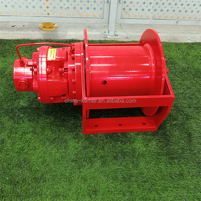 Support OEM 3 tonnes de treuil hydraulique de levage de remorquage de traction de treuil pour l'application de traction