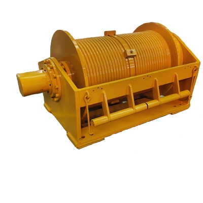 25 Torses de traction de moteur à couple élevé en ligne de fil Le treuil hydraulique pour poteau de drapeau Vitesse 0-40m/min