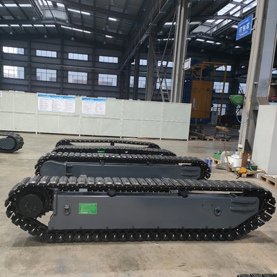 TR600 Charge utile personnalisée de 120 kg tout terrain télécommande de roue en caoutchouc pour robot UGV