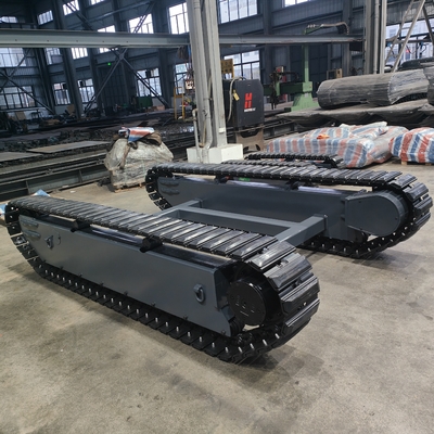 TR600 Charge utile personnalisée de 120 kg tout terrain télécommande de roue en caoutchouc pour robot UGV