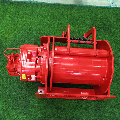 5 tonnes Deck de navire Levé par treuil hydraulique Grue avec bon type de corde et corde de fil d'acier