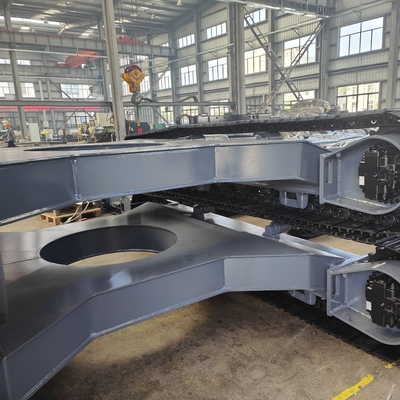 Parties de roulement de voie en acier pour une plateforme de robot de forage hydraulique à moteur