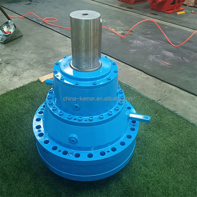 Réducteur hydraulique d'engrenages planétaires à grue avec structures d'arbre d'entraînement et couple de sortie 1000