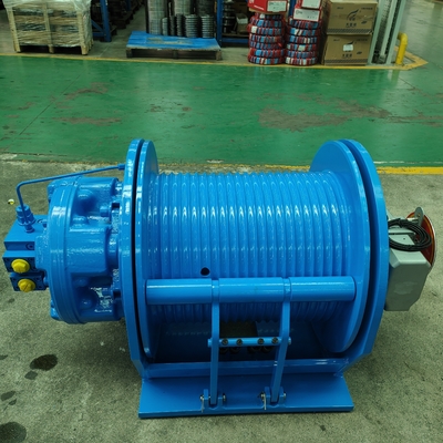 Vins de remorquage hydraulique de 3 tonnes 5 tonnes 8 tonnes 10 tonnes 20 tonnes pour les plateformes de forage et les équipements miniers