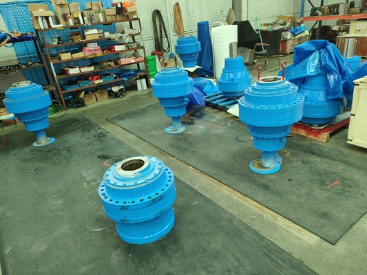 Réducteur hydraulique planétaire à grande vitesse personnalisé pour les fermes sans support moteur et ODM