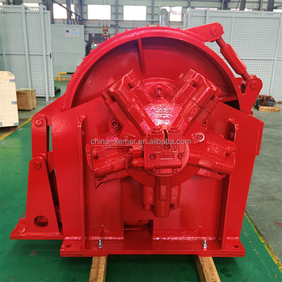 Ventilateur hydraulique polyvalent de 10 tonnes pour navires bateaux de pêche dragues et treuils d'ancrage