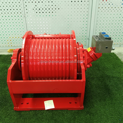 Chine 8 tonnes capacité nominale câble en acier treillis hydraulique treuil pour camion grue de levage