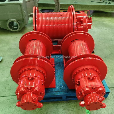 Chine 8 tonnes capacité nominale câble en acier treillis hydraulique treuil pour camion grue de levage