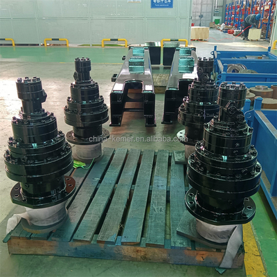 Réducteur de boîte de vitesses à entraînement hydraulique pour support personnalisé