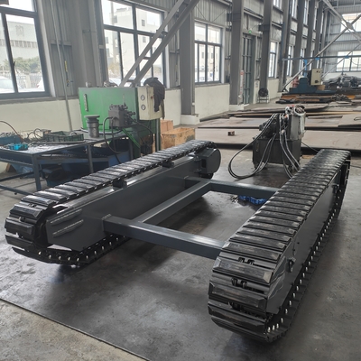 Chassis de piste en caoutchouc en acier à rampe 5T pour véhicules à rames polyvalents dans l'exploitation minière de l'énergie