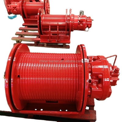 Équipement de levage de câbles de fil d'acier 10 tonnes 20 tonnes Grue enroulement hydraulique pour charges lourdes