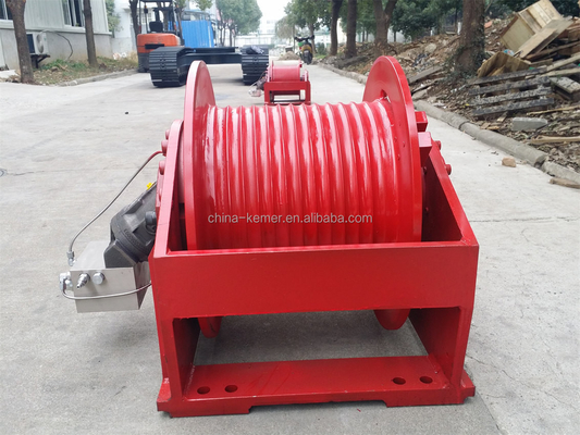 Enroulement de levage hydraulique de 12 V pour navires de mer de 10 tonnes