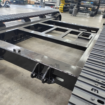 Chassis en acier OEM à voie de roulement à voie de roulement à voie de roulement pour excavatrice de forage Meilleur choix