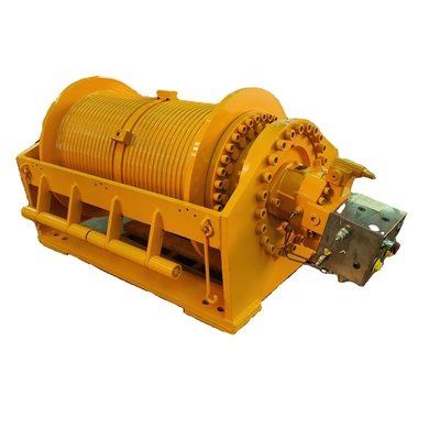 Winch hydraulique de 25 tonnes à chute libre à grande vitesse pour équipement d'huile personnalisé