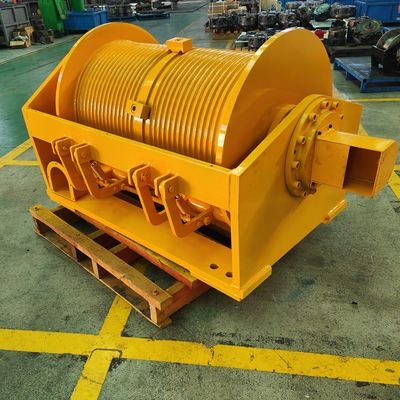 Winch hydraulique de 25 tonnes à chute libre à grande vitesse pour équipement d'huile personnalisé