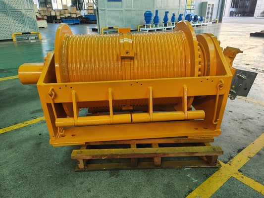 Winch hydraulique de 25 tonnes à chute libre à grande vitesse pour équipement d'huile personnalisé