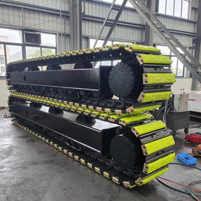 Sous-train en acier pour les machines de forage dans les ateliers de réparation de machines