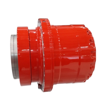 Réducteur de vitesse hydraulique de moteur de déplacement GFT Rexroth en fonte sur mesure pour plateforme de forage