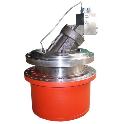 Réducteur de vitesse hydraulique de moteur de déplacement GFT Rexroth en fonte sur mesure pour plateforme de forage