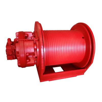 Winch hydraulique personnalisé de 10 tonnes pour le levage de grue de camion alimenté par moteur hydraulique