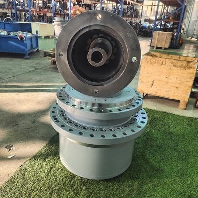Réducteur de vitesse hydraulique de moteur de déplacement GFT Rexroth en fonte sur mesure pour plateforme de forage