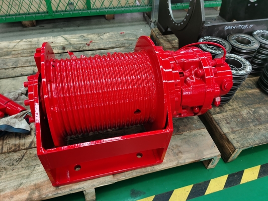 1t 2t 3t 5t 8t 10t Grand tonnage Le treuil hydraulique pour excavatrice support sur mesure OBM