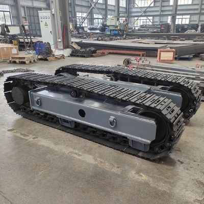 Chassis de piste en caoutchouc pour forage et concasseur