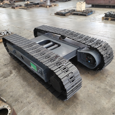 Chassis de piste en caoutchouc pour forage et concasseur
