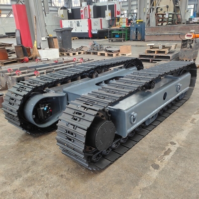 Chassis de piste en caoutchouc pour forage et concasseur