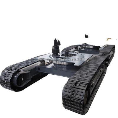 Chassis de train pour le concasseur mobile minier dans les ateliers de réparation de machines