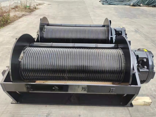 Un puissant treuil hydraulique pour équipement de levage et une solution OBM de support personnalisée