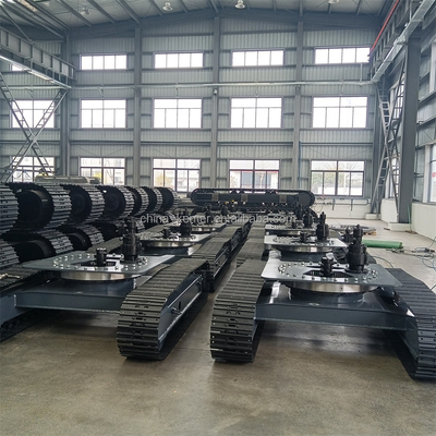 Chassis de roulement pour chariot de béton de 8 tonnes