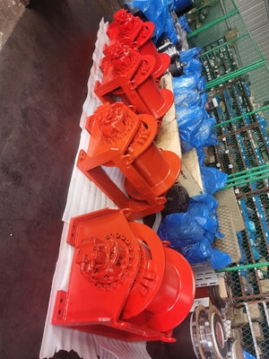 650KN Capacité de levage de tambour de câble de treuil hydraulique en acier pour applications lourdes