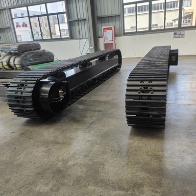 Chassis de voie en acier pour forage de broyeur et de pellicule