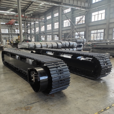Chassis de voie en acier pour forage de broyeur et de pellicule