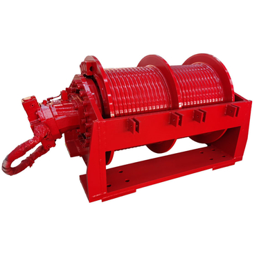 Grade industriel 0-650KN Capacité moteur hydraulique Drague à double tambour pour l'industrie