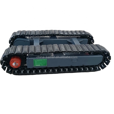Partie n° KRT1500 Chassis de voie en caoutchouc pour excavatrice 5 tonnes pour les applications industrielles