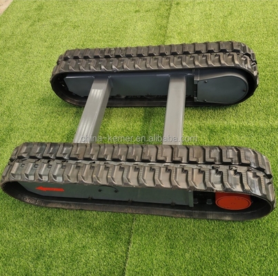 Partie n° KRT1500 Chassis de voie en caoutchouc pour excavatrice 5 tonnes pour les applications industrielles