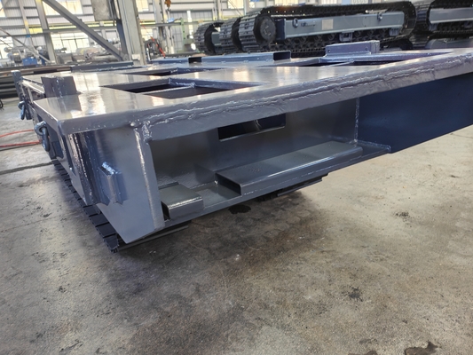Magasins de matériaux de construction Chemin d'acier sur mesure avec moteur hydraulique