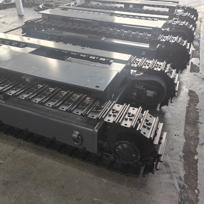 Chassis de train de métal de la pelle adapté à Caterpillar JCB Ect 1420*1000