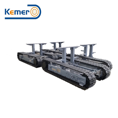 Sous-train de voie en acier sur mesure pour les machines de pliage de tuyaux et les plateformes de forage Durable