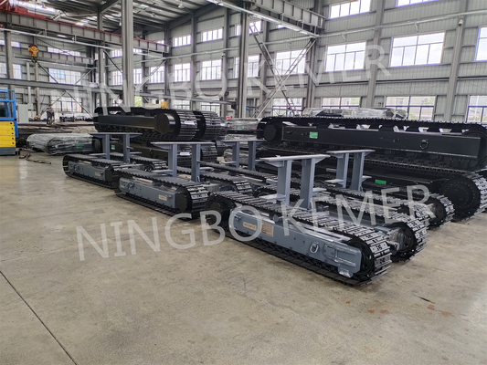 Sous-train de voie en acier sur mesure pour les machines de pliage de tuyaux et les plateformes de forage Durable