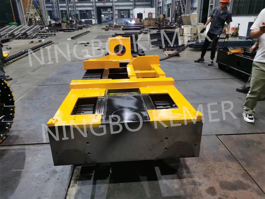 Sous-train de voie en acier sur mesure pour les besoins de forage et de concassage lourds
