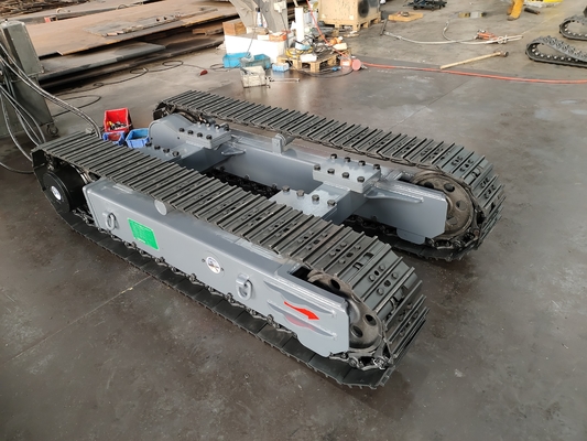 Moteur de déplacement en acier à chenille, train de roulement pour forage de 5T
