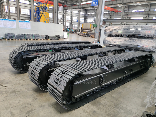 Sous-train de voie d'acier sur mesure pour machine de pliage de tuyaux et plate-forme de forage