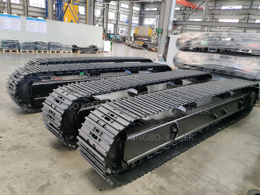 Sous-train de voie d'acier sur mesure pour machine de pliage de tuyaux et plate-forme de forage
