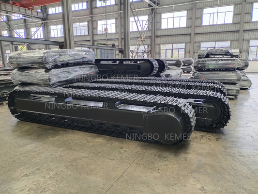 Sous-train de voie d'acier sur mesure pour machine de pliage de tuyaux et plate-forme de forage